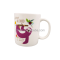 Taza de sublimación blanca barata Taza de sublimación de cerámica de cerámica 11oz Zibo Paza